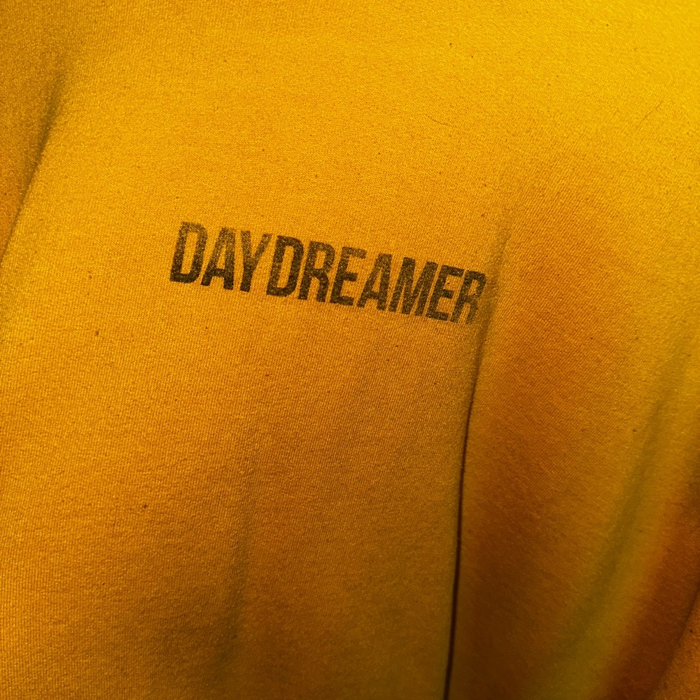 Yellow daydreamer hoddie